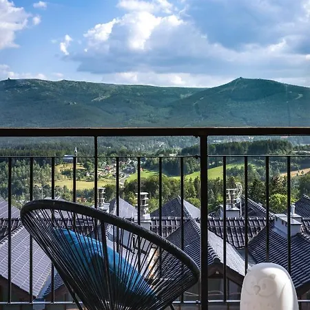 Sloneczny Apartament Z Widokiem Na Gory Szklarska Poręba Esterno foto