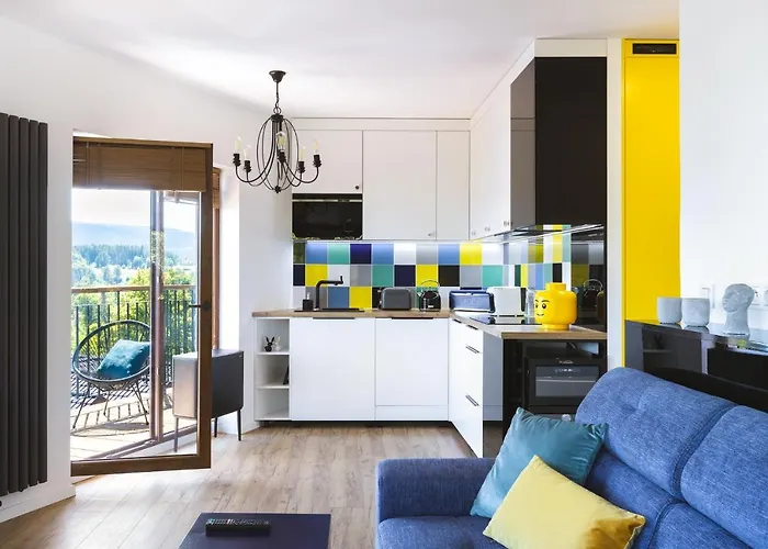 Sloneczny Apartament Z Widokiem Na Gory